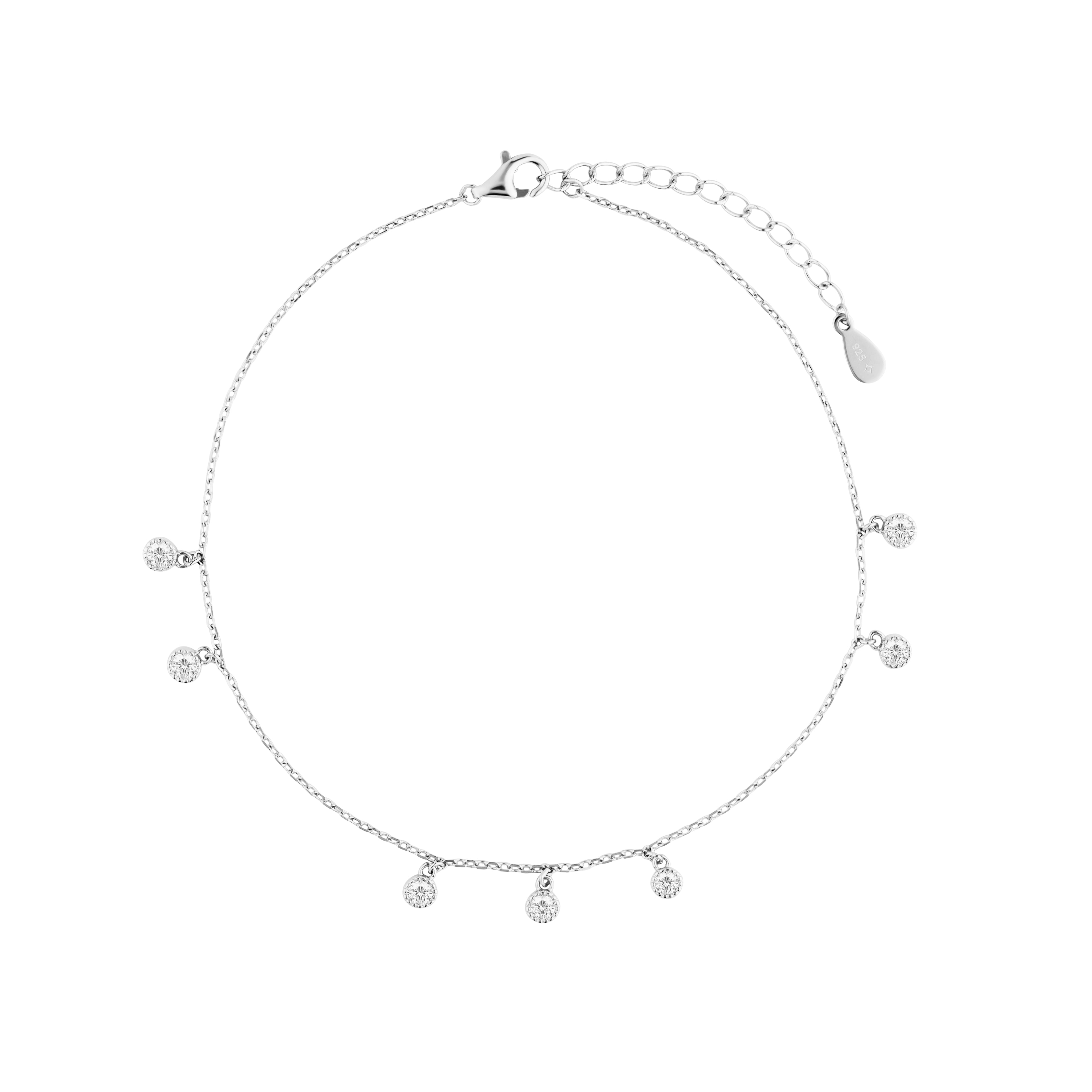 Shimmer Drop Anklet
