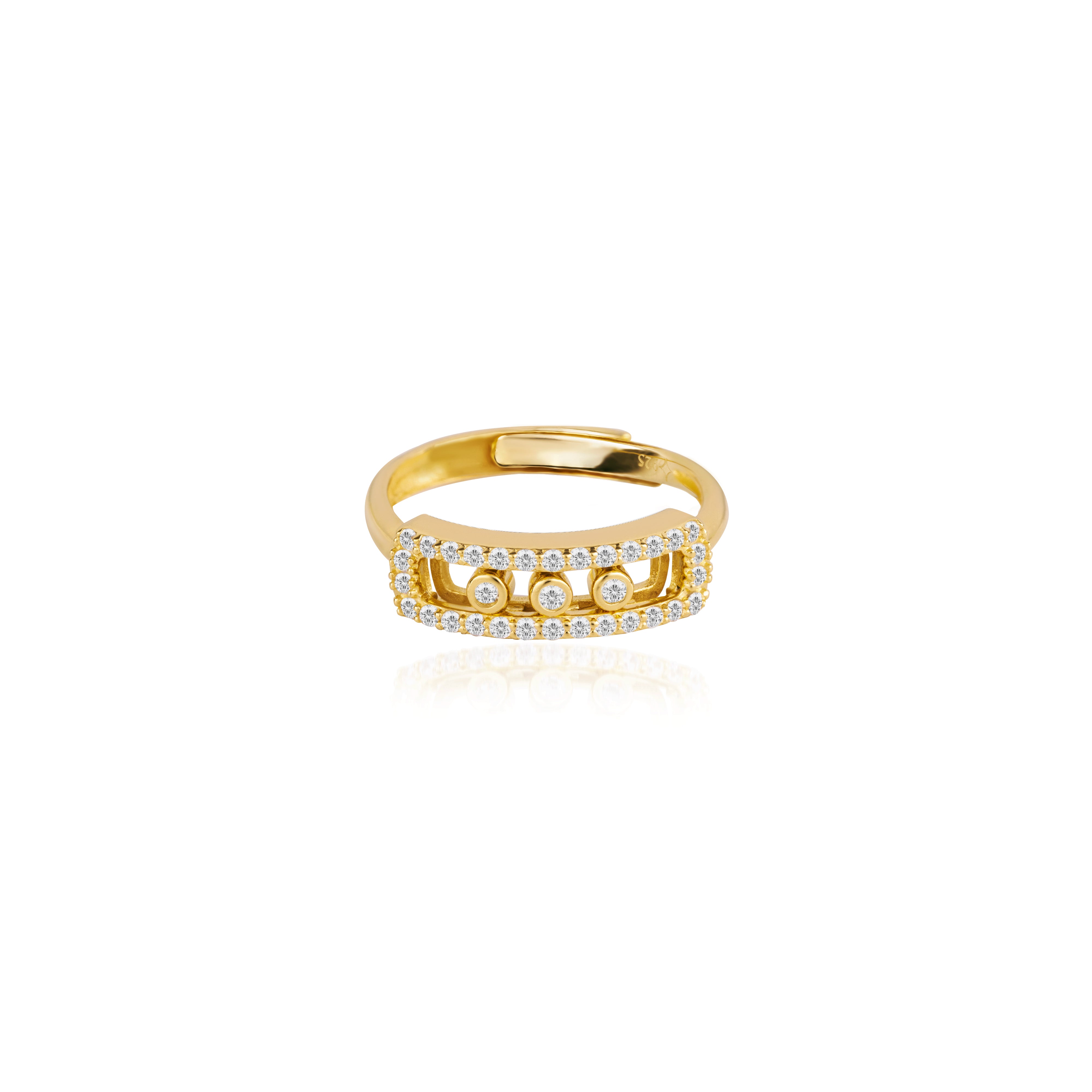 Playful Sparkle Ring