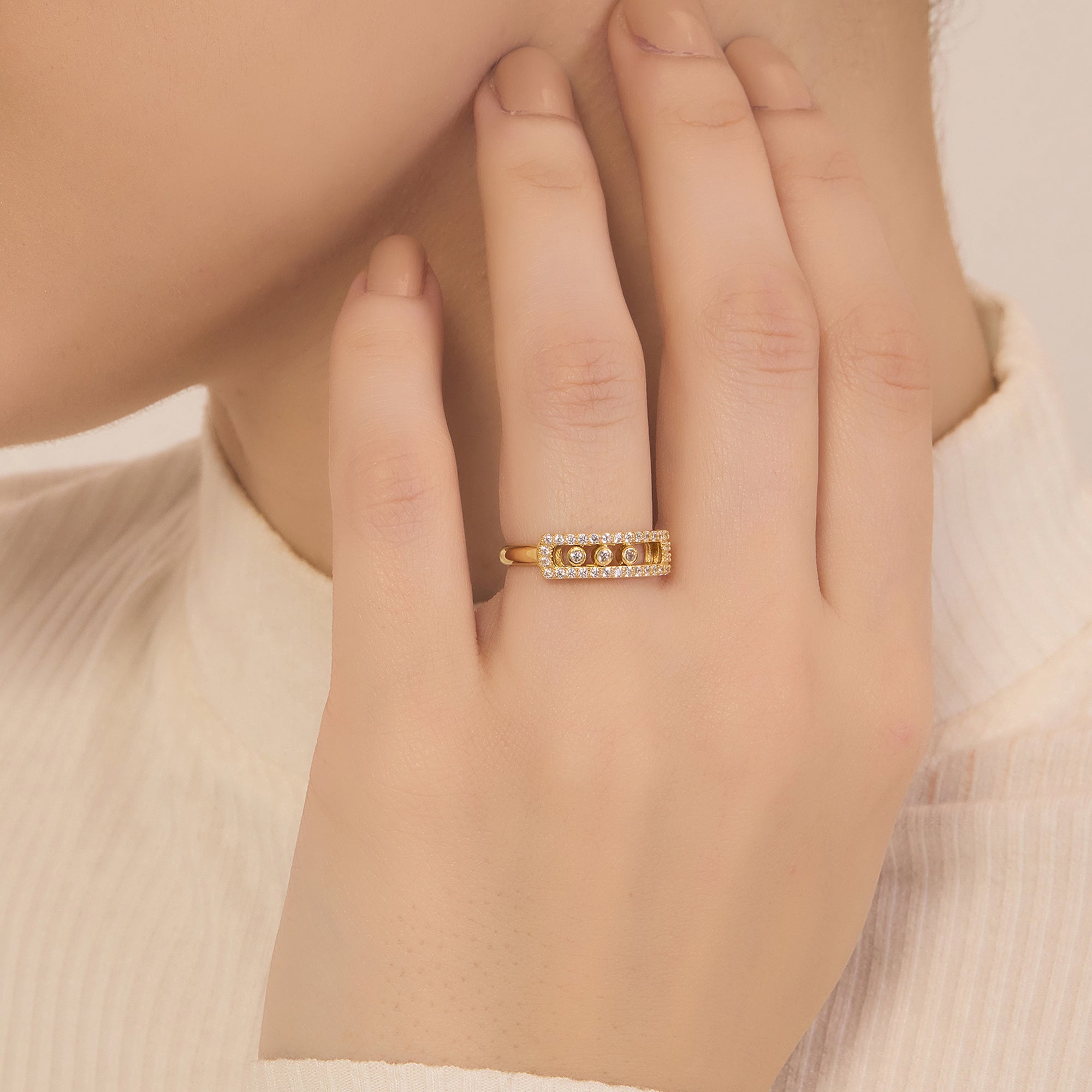 Playful Sparkle Ring