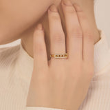 Playful Sparkle Ring