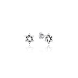 Symmetric Hex Oxidised Studs