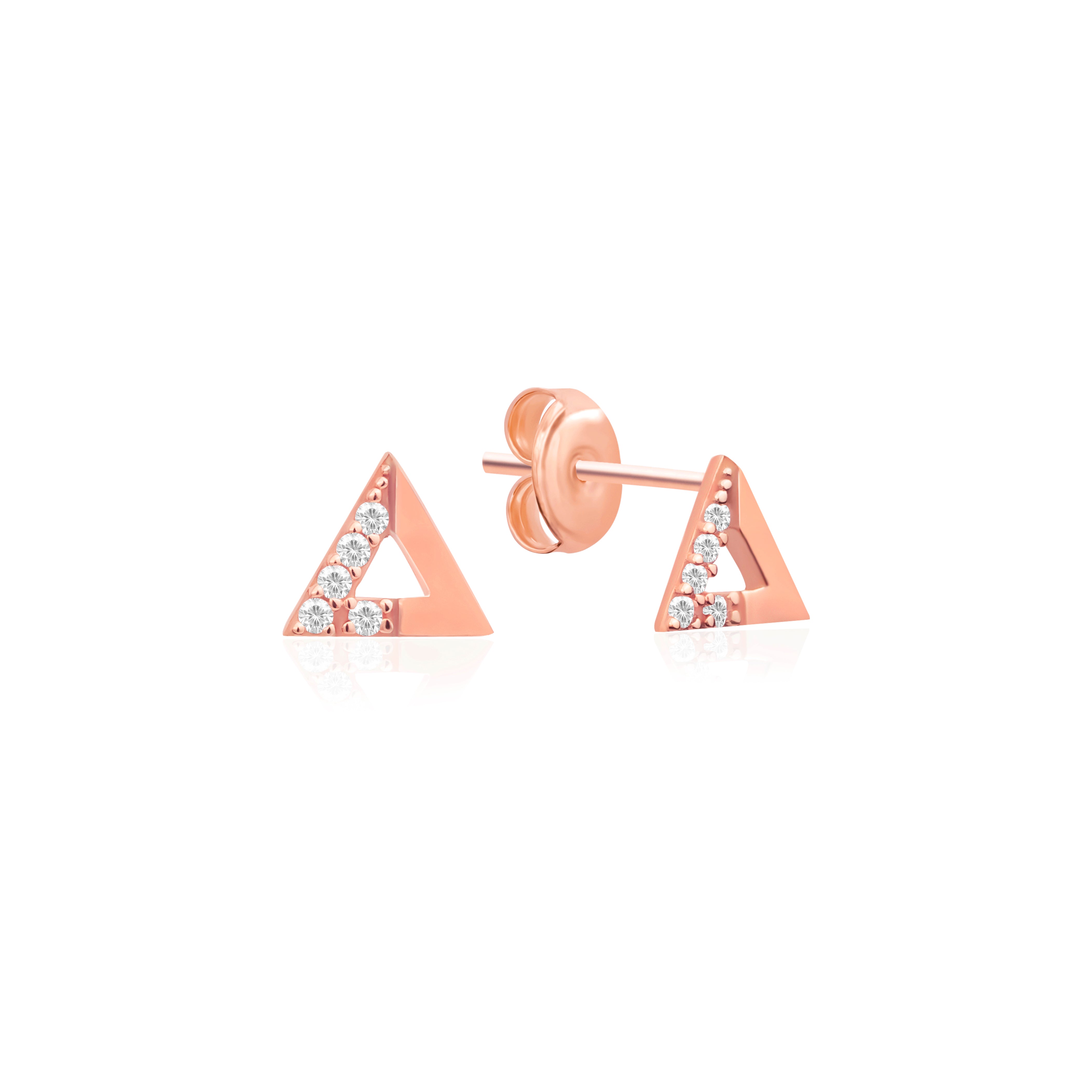 Tiny Triangle Studs