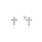 Timeless Grace Cross Studs