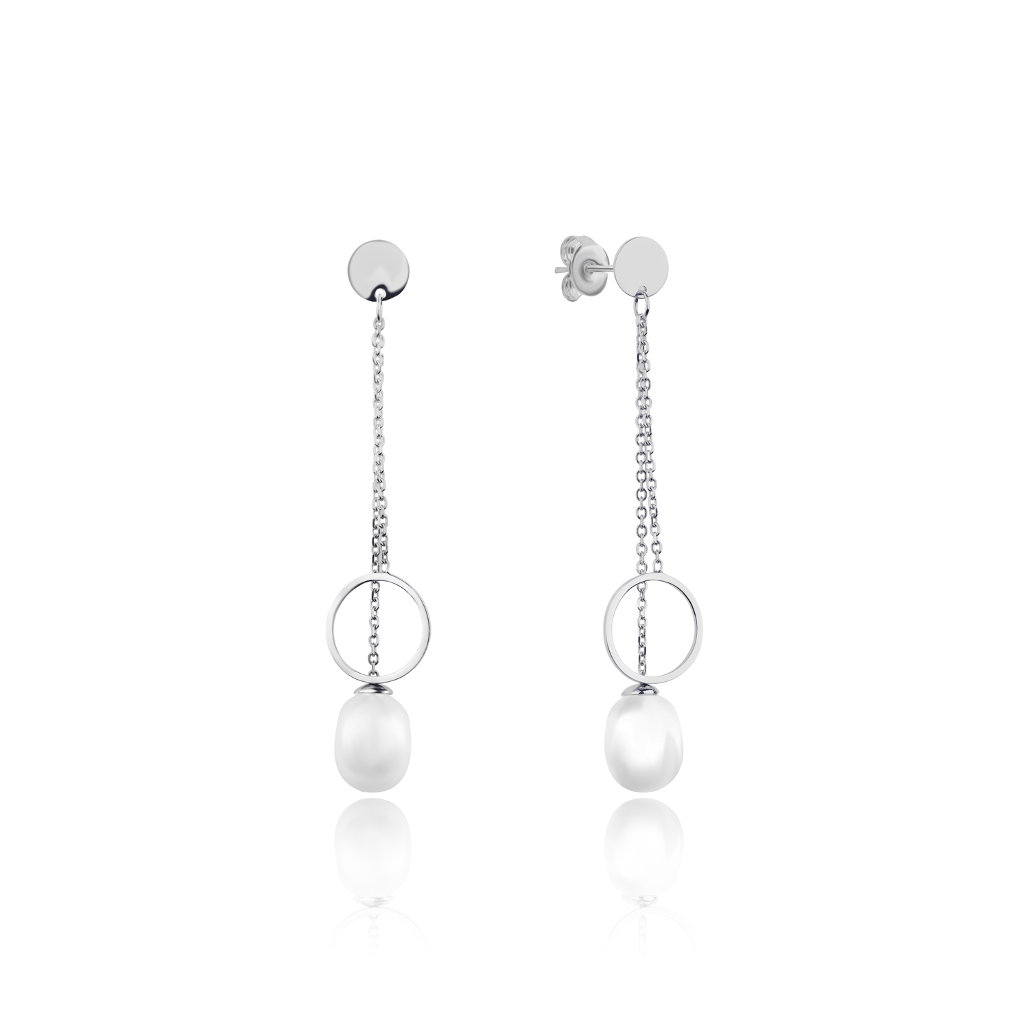 Aquatic Pearl Earrings