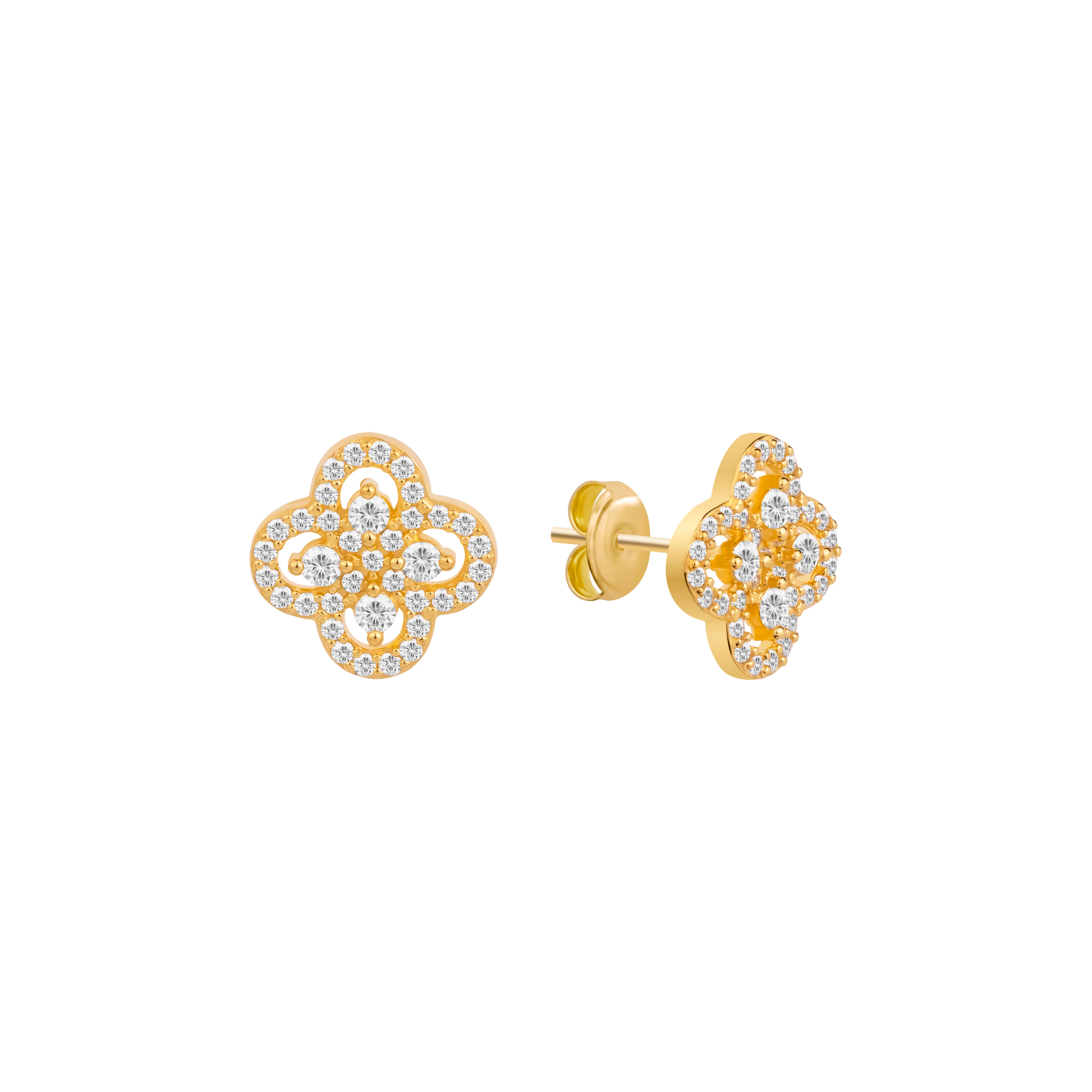 Intricate Glam Studs
