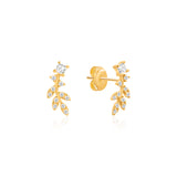 Mini Leaf Glow Studs
