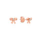 Tiny Twinkle Bow Studs