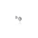 Symmetric Hex Oxidised Studs