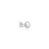 Moonlit Pearl Studs