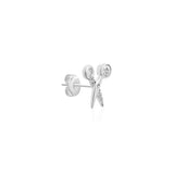 Tiny Sassy Scissors Studs