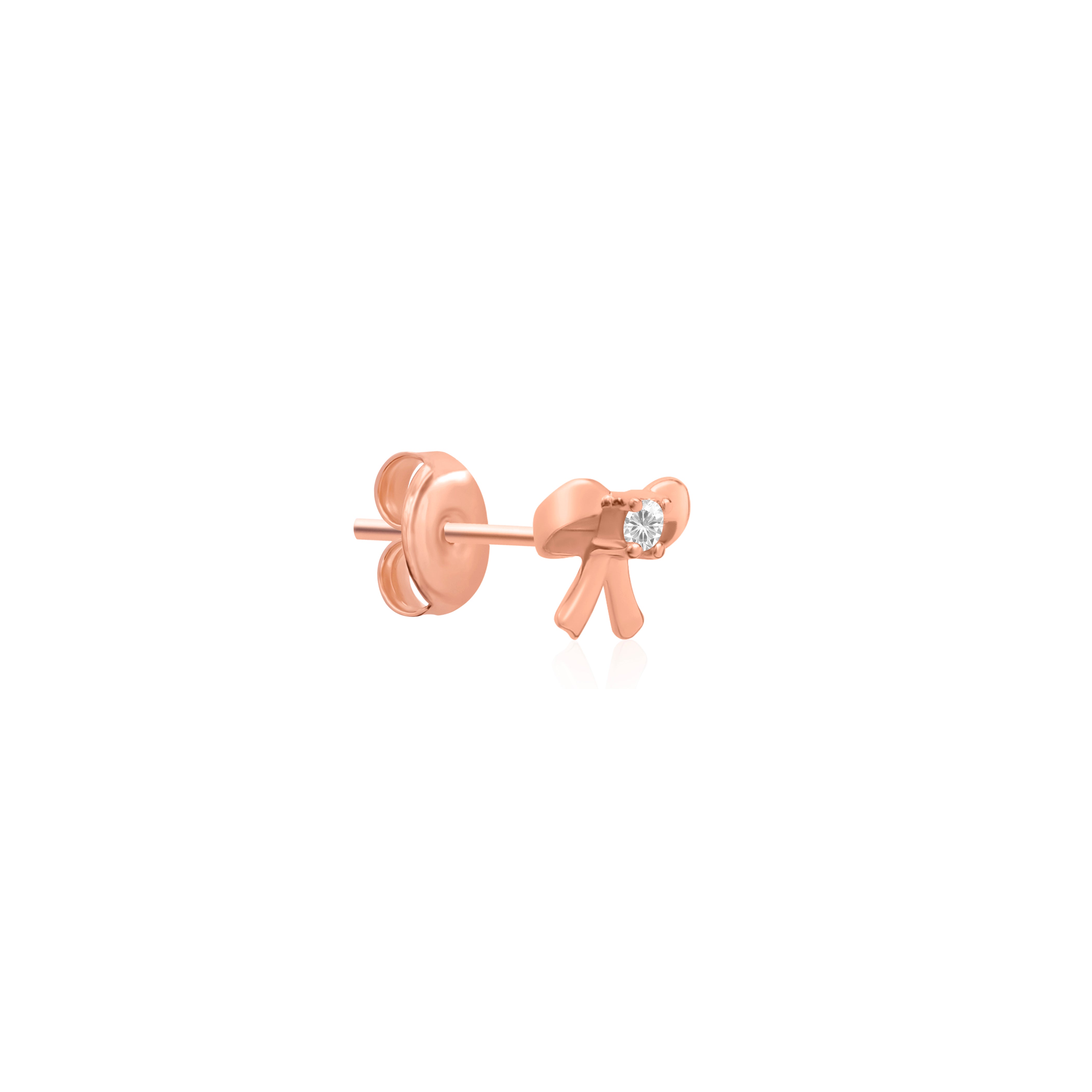 Tiny Twinkle Bow Studs