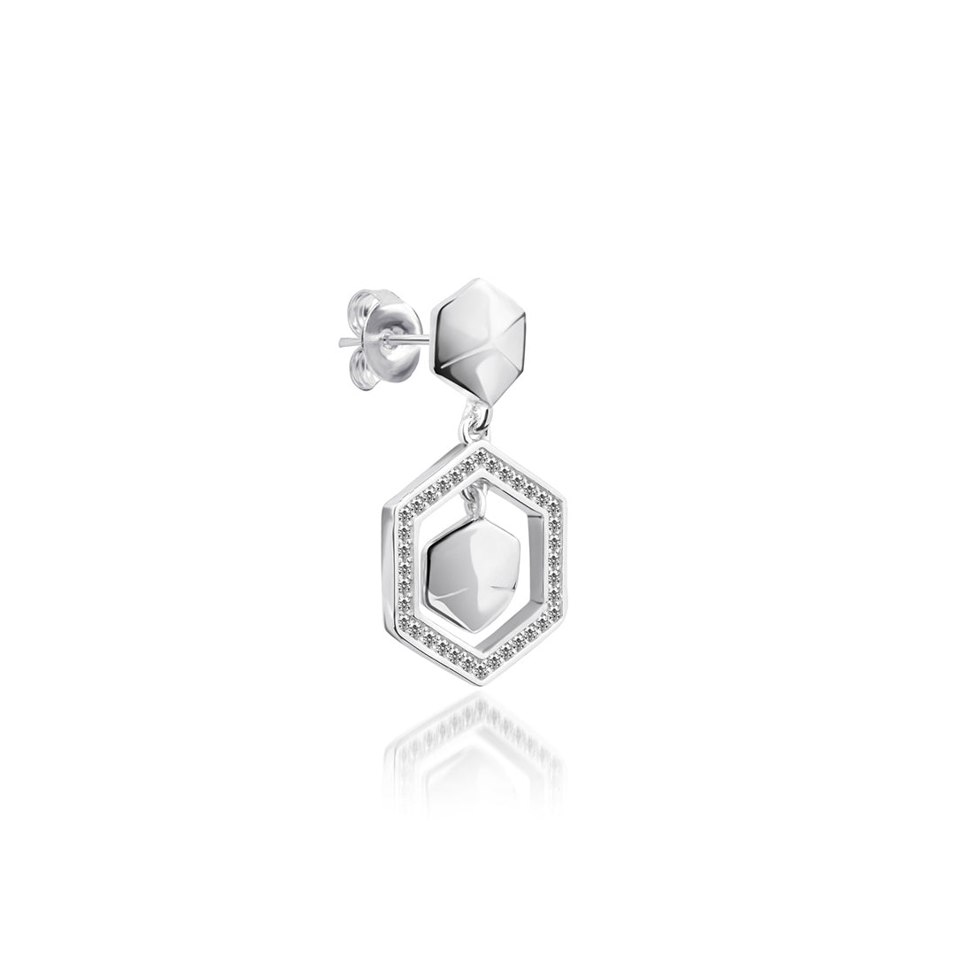 HexaGem Radiance Earrings