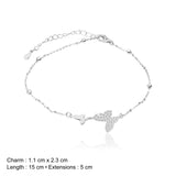 Butterfly Duo Charm Bracelet