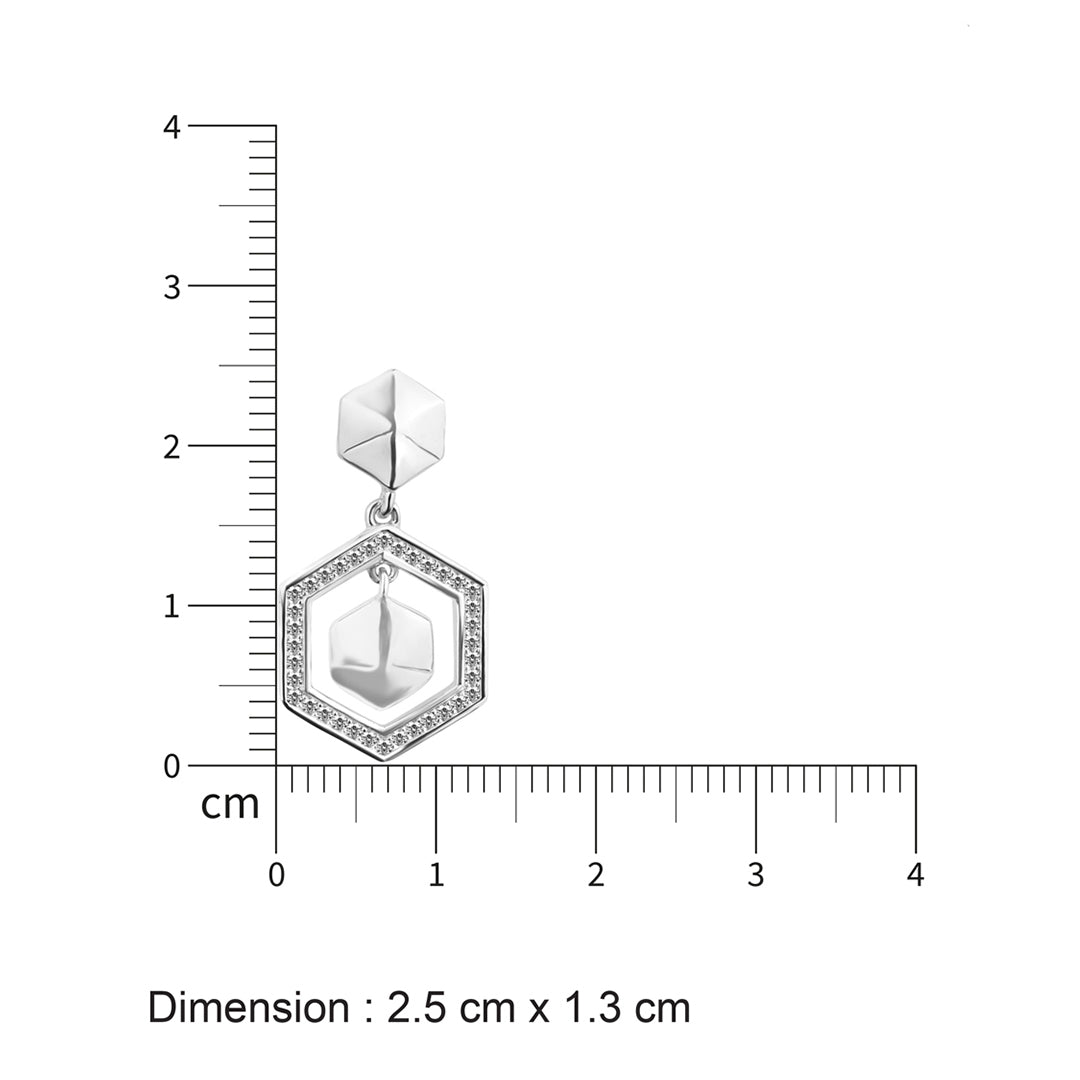HexaGem Radiance Earrings