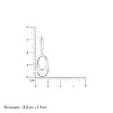 Flair Oval Earrings