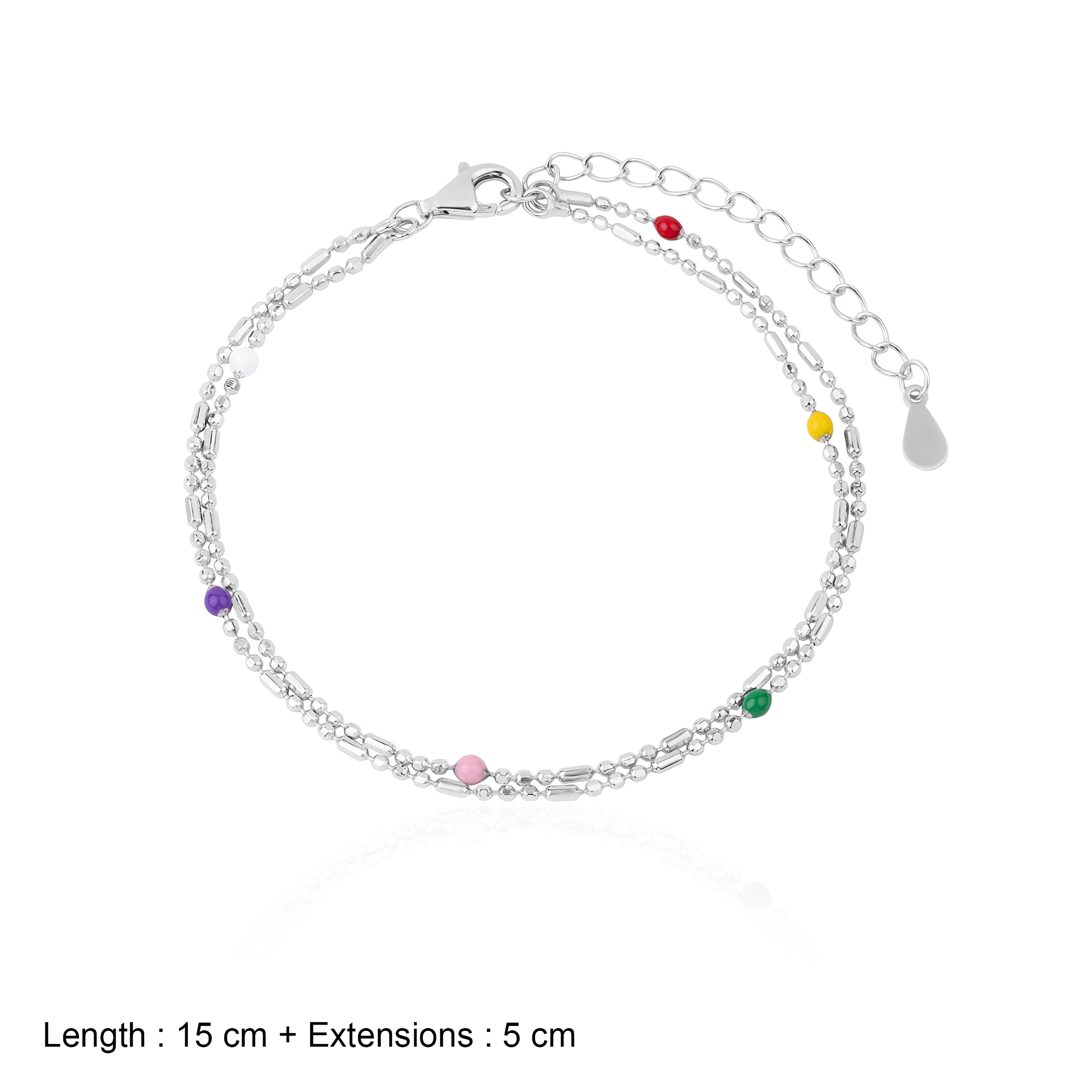 Colour Pop Layered Bracelet