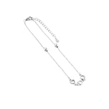Triple Heart Anklet