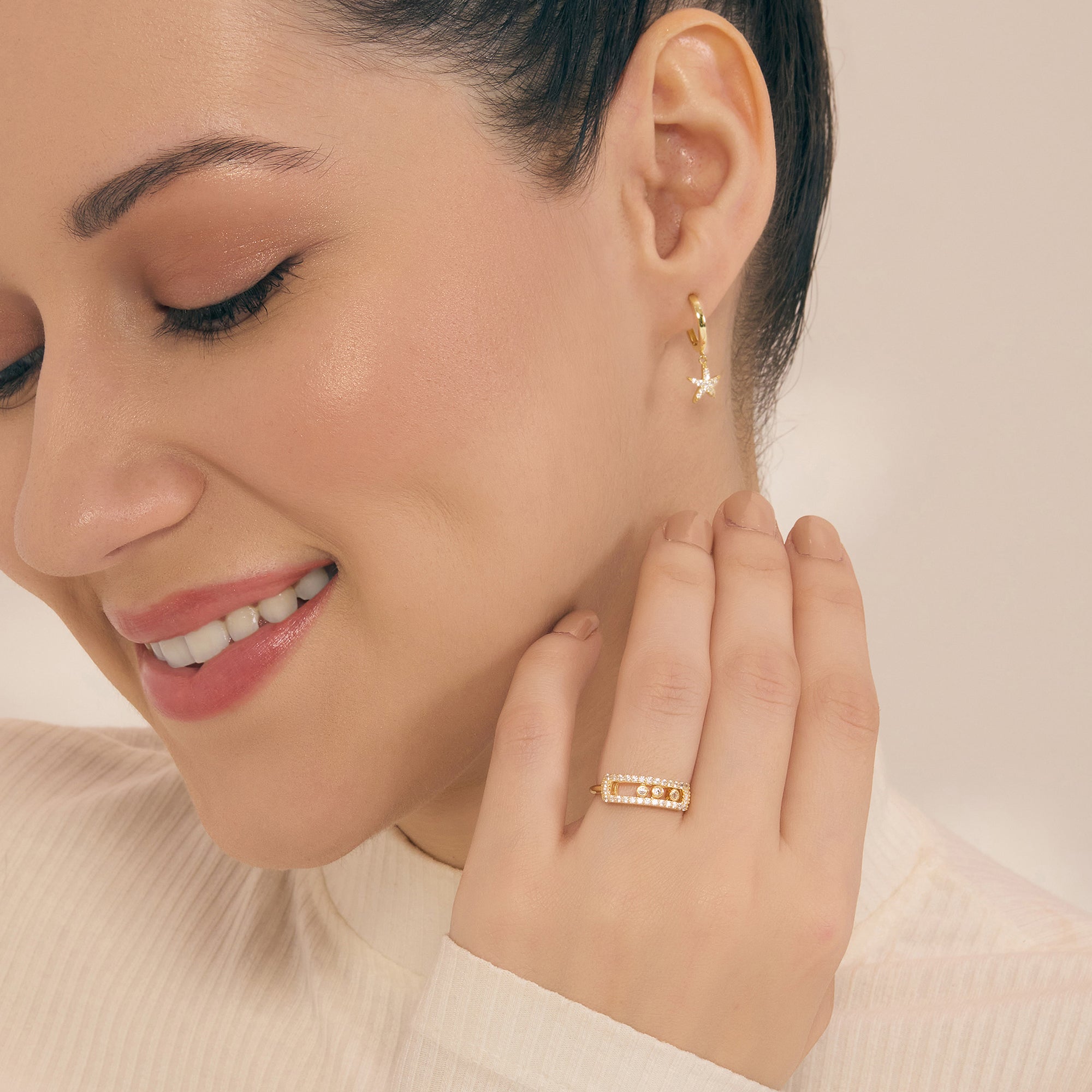 Playful Sparkle Ring
