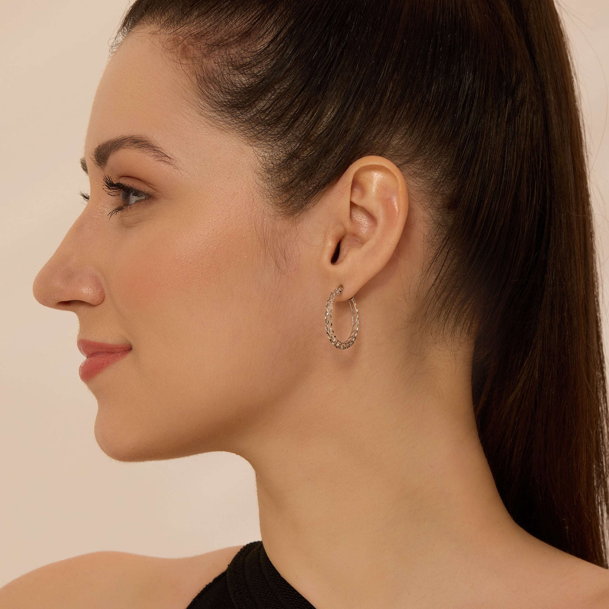 Textured Hoops