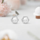 Perfect Bloom Pearl Studs